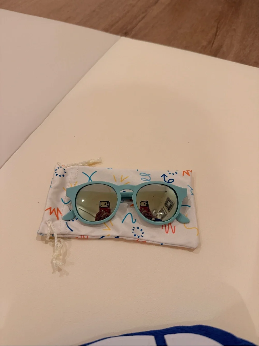 Kids Blue Polarized Sunglasses